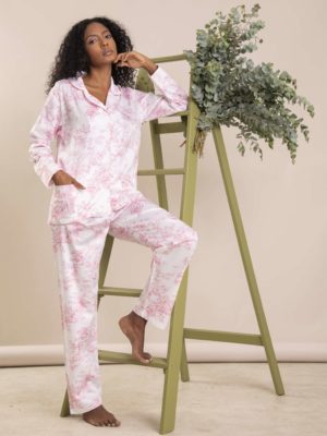 Pijama Toile de Jouy Rosa