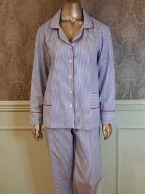 Pijama Pima Blue Stripe